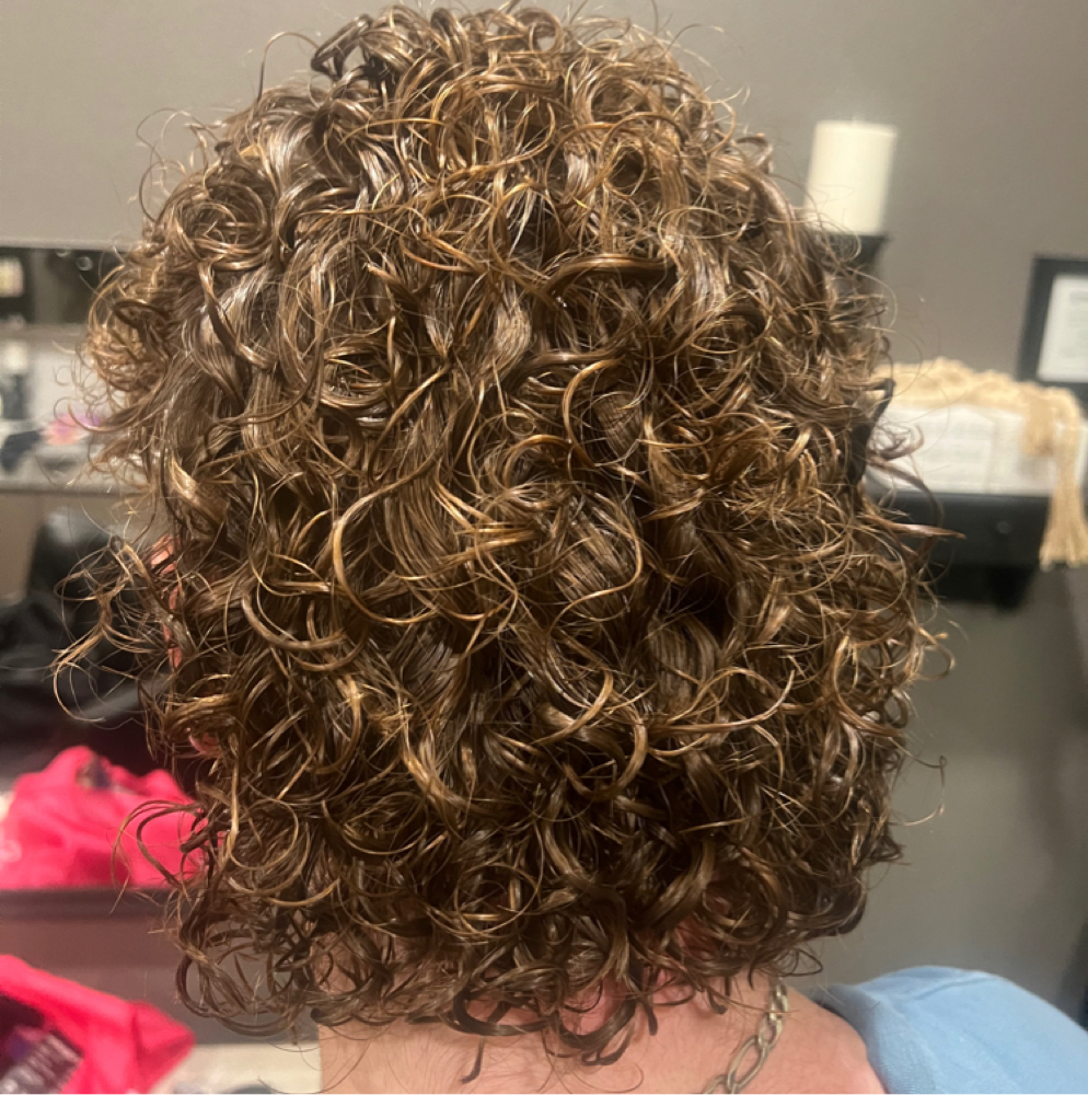 Perm Short Hair at HairbyCriss in Tracy, CA