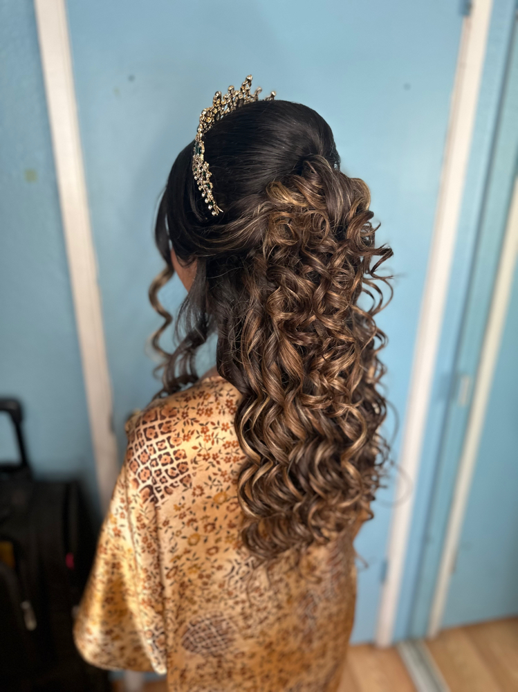 Quincenera Hair