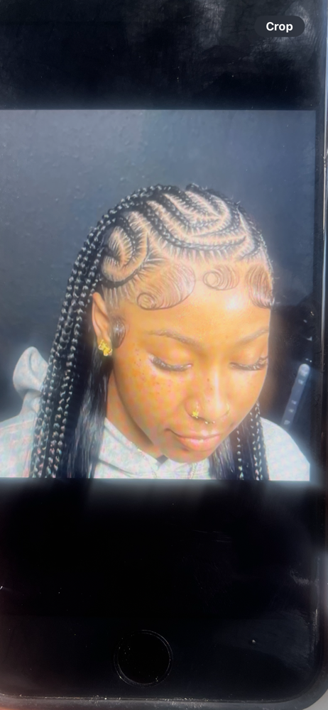 Versatile Half Feed /Half Knotless