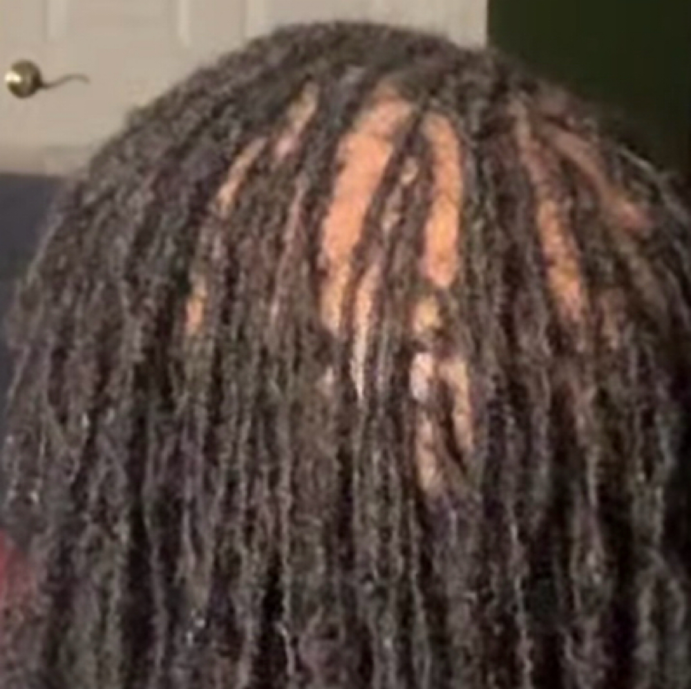 Retie for Micro Locs at Layla’s Locs of Luv in Palmyra, VA
