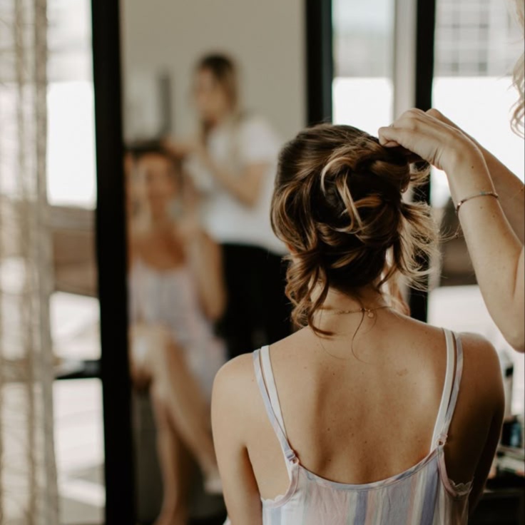 Bridal Hair trial at Willa Salon & Spa in Owatonna, MN