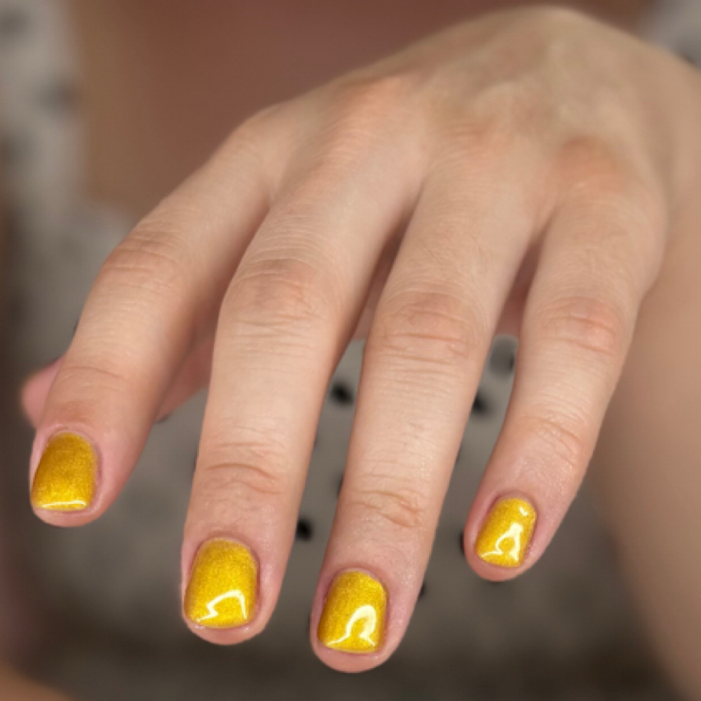 Builder gel Mani (Single Color) at Blended Beauty Spa Concierge in New Orleans, LA