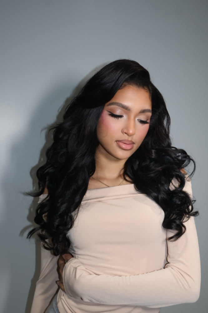 Glam Hair (non bridal) at Annie’s Vanity Bridal Beauty in Cumberland, RI