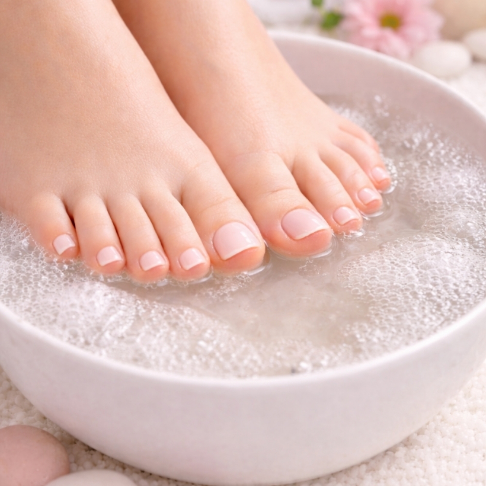 Pedicure at PillowTalk Nails in Santa Maria, CA