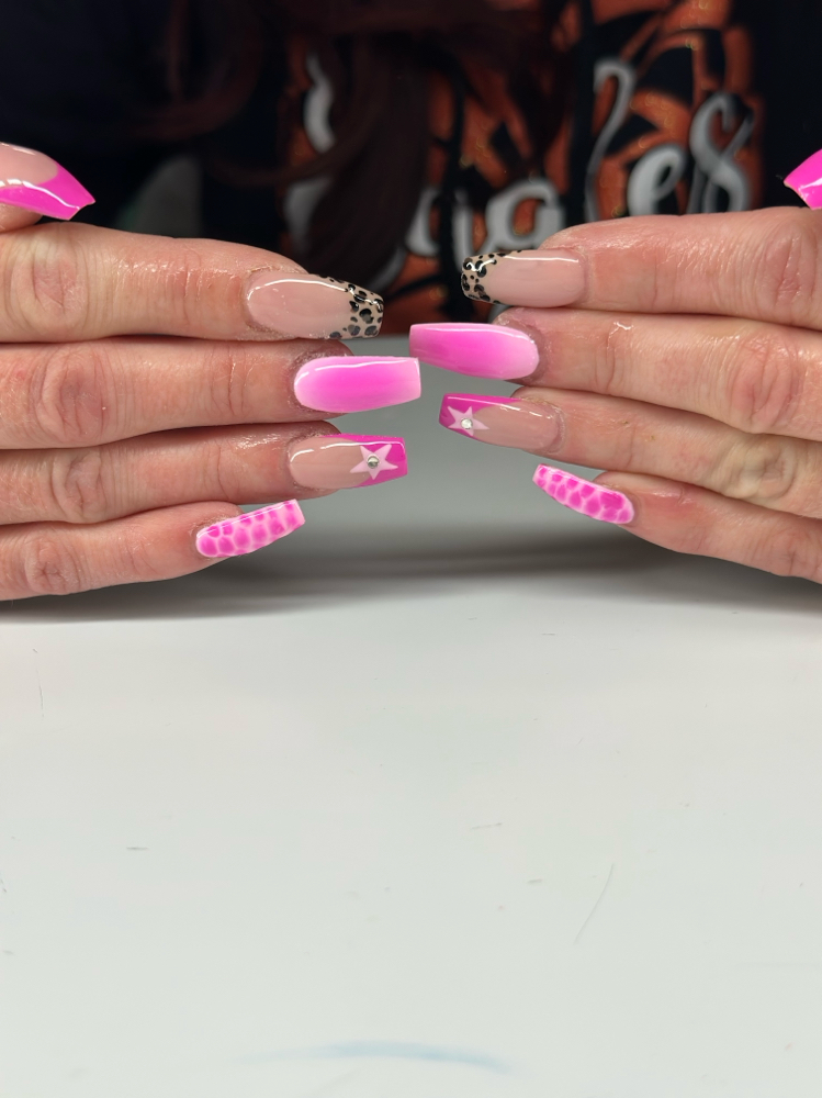 Acyrlic Full Set (With Design)