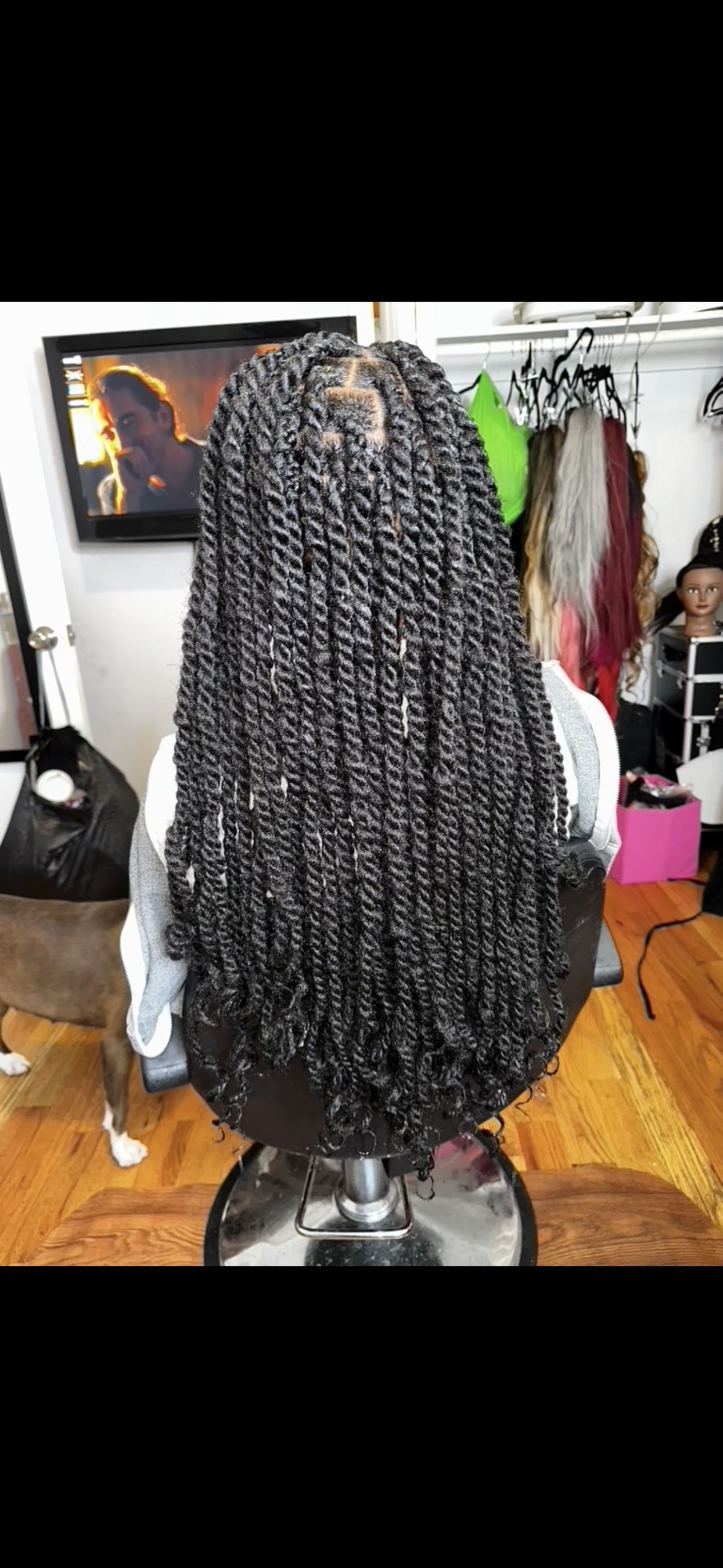 Medium Marley Twists(hair Included)