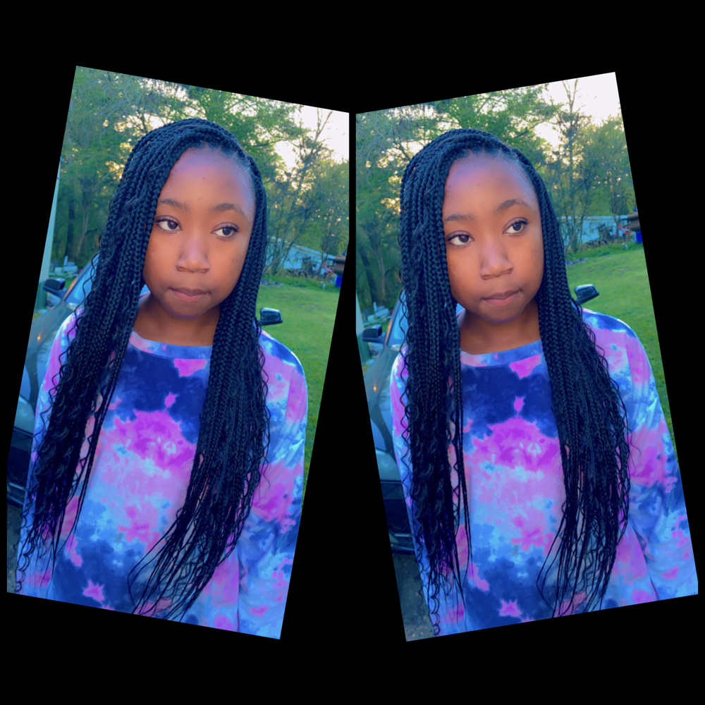Small Boho Knotless