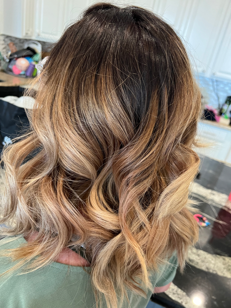 Balayage + Toner + Haircut