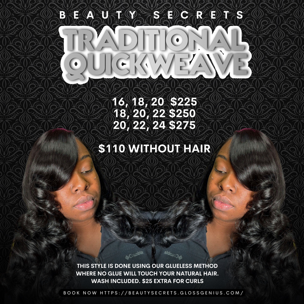 Traditional Quick-Weave/WO HAIR