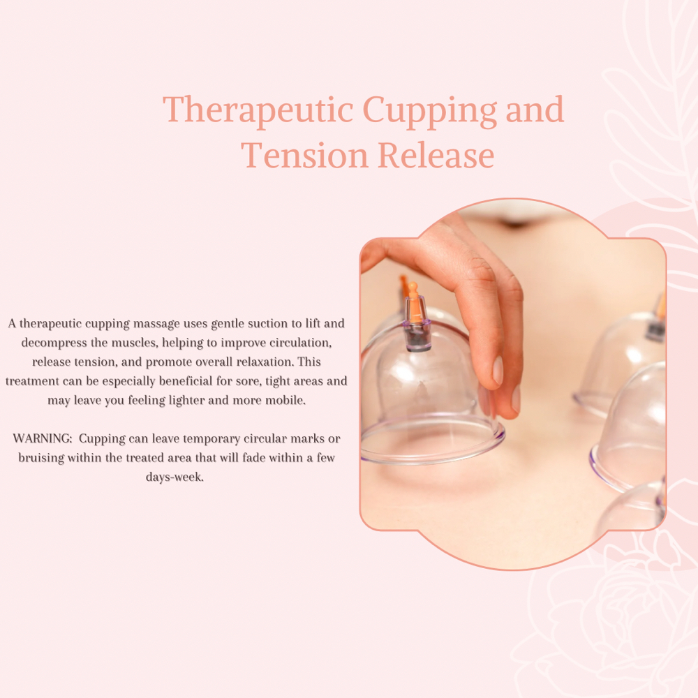 Therapeutic Cupping & Tension at Bubble The Day Spa LLC in Columbus, MS