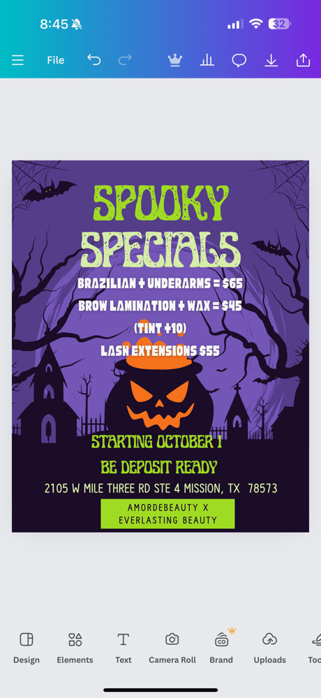 Spooky Specials 🎃