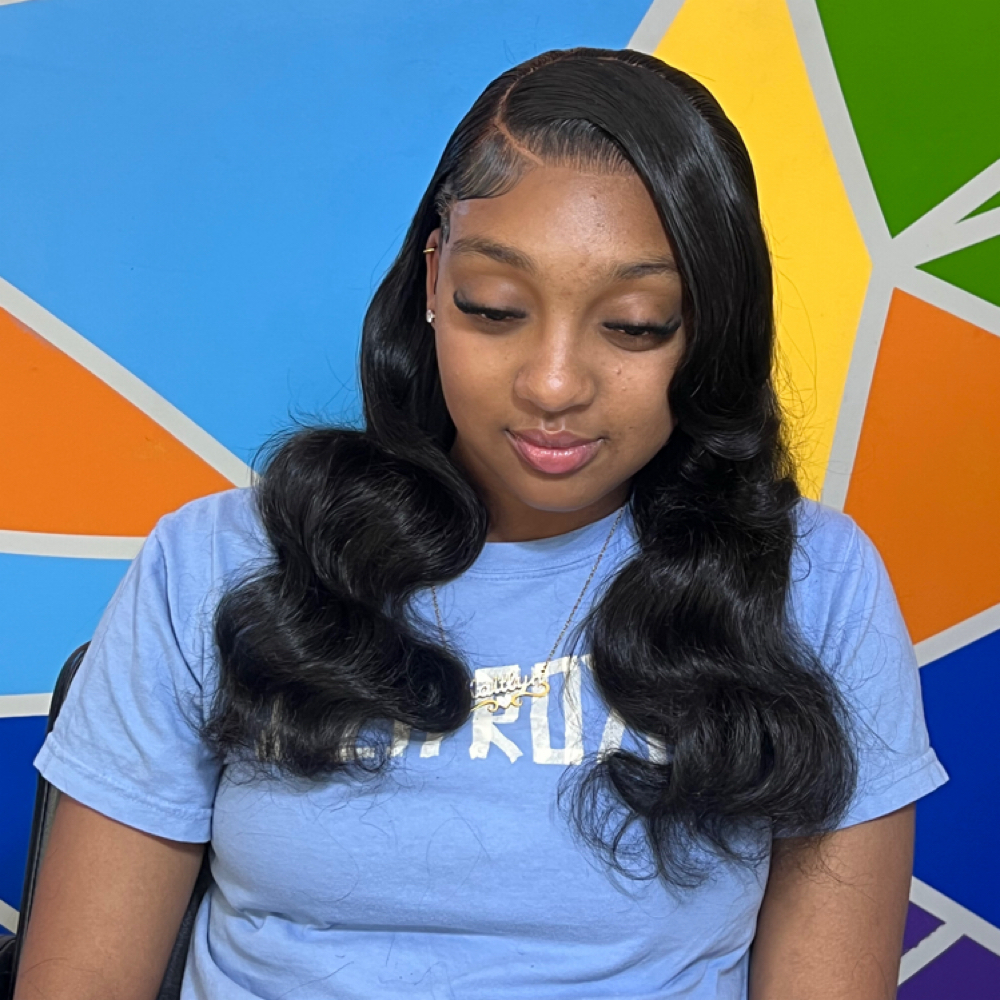 Lace Frontal Install/360 Install at POP Yah’Lashes🍭 in Baxley, GA