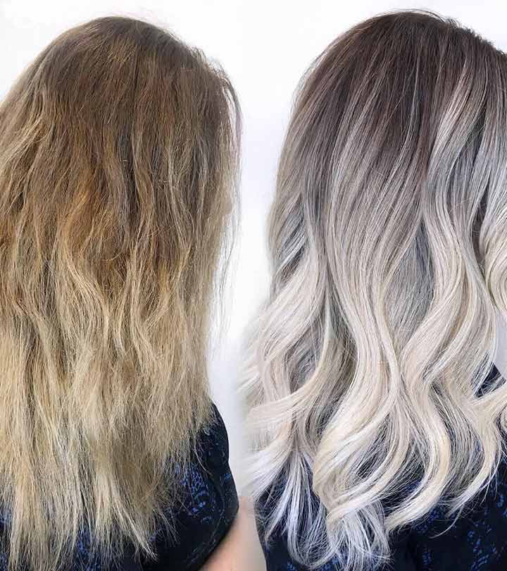 Hair Toner & Blow Dry