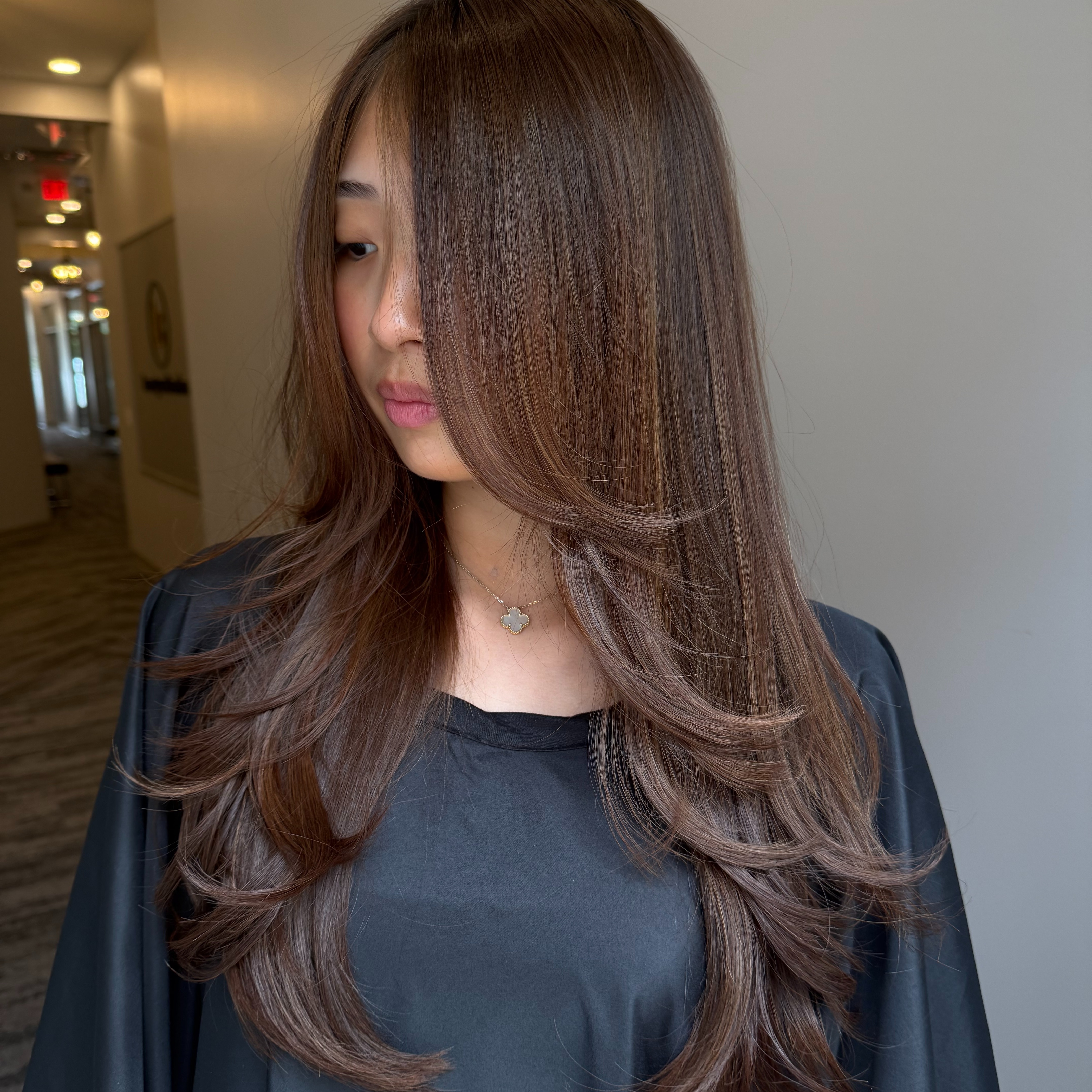 Custom Cut at Layered By Lilly Hair Studio in smithfield, RI