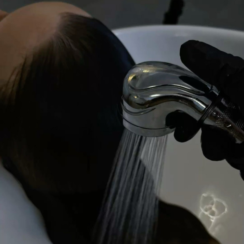 Wash and style at Revive Beauty Lounge in Bluffton, IN