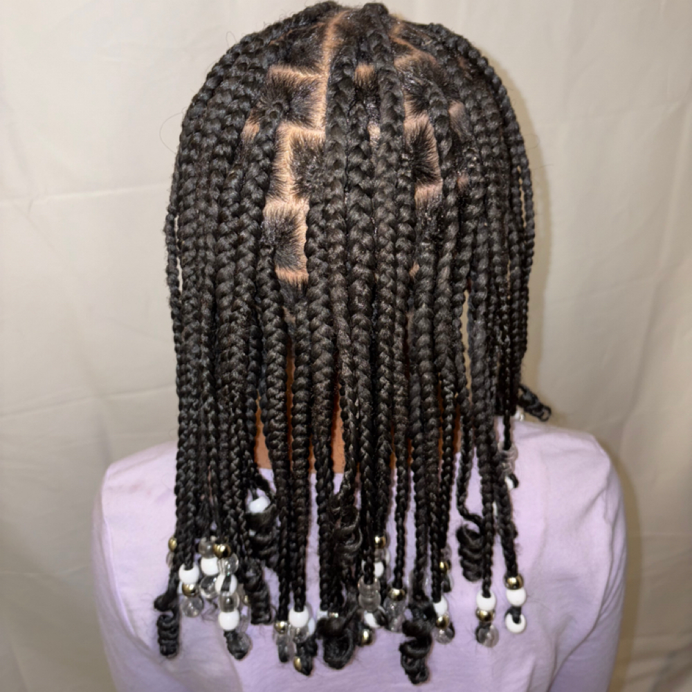 Kid Small Knotless (4-12yrs Old) at Braids By Bonitaa in Syracuse, NY