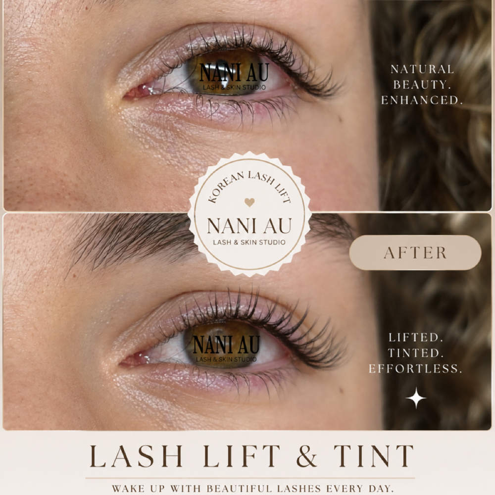 Korean Lash Lift & Tint at Nani au  —  3130 Collective in Slidell, LA
