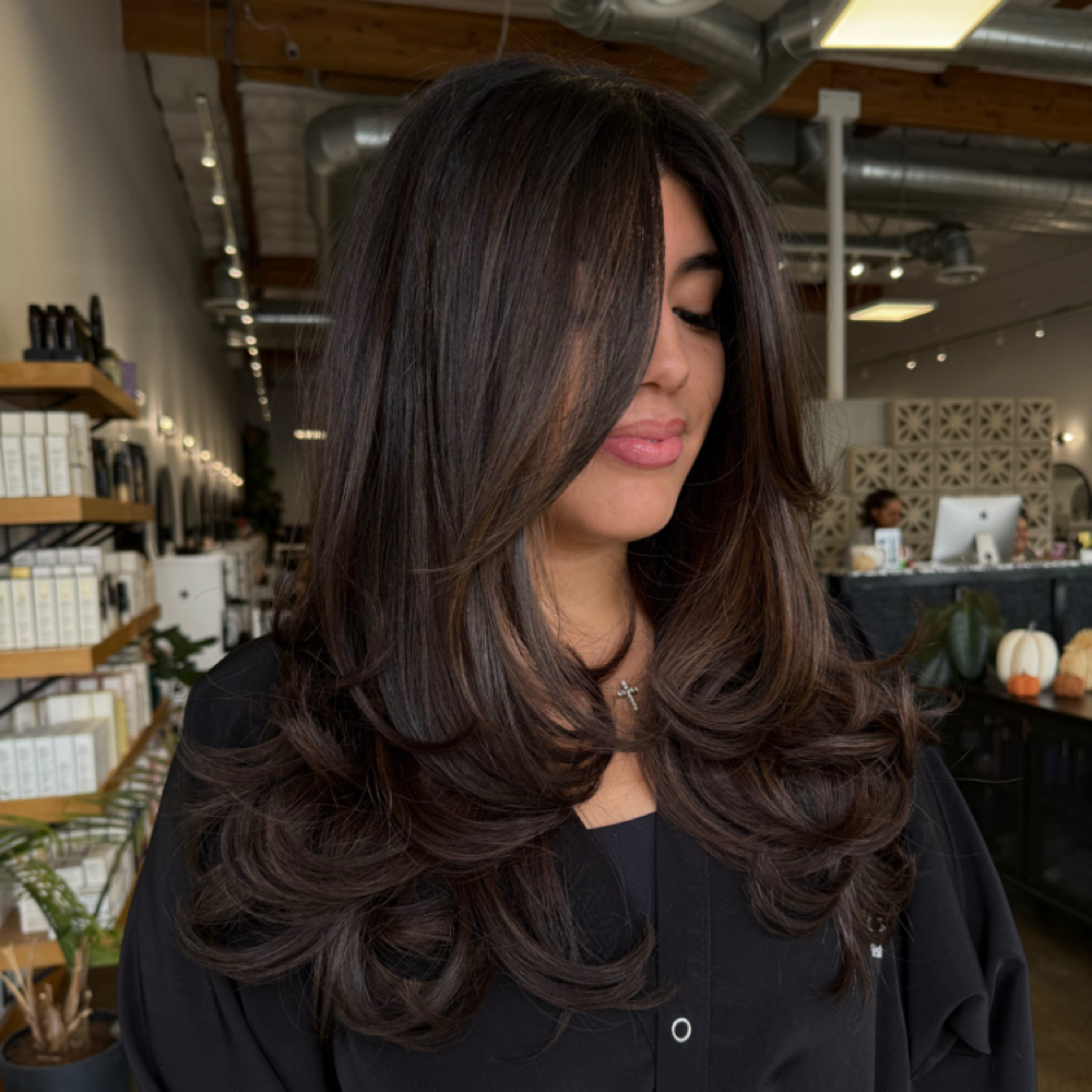 HAIRCUT - EM at The Nest Salon in Brea, CA