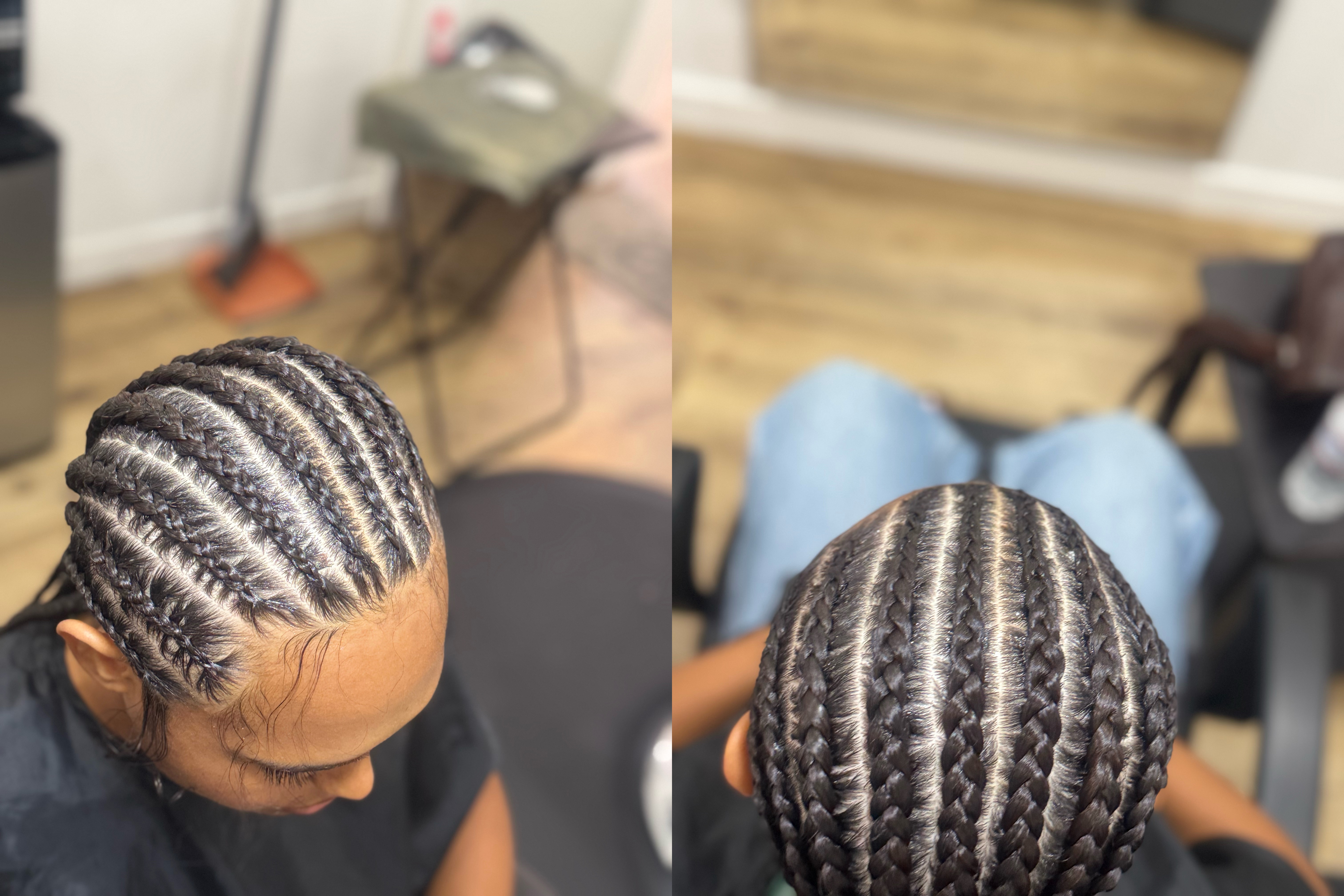 8 Straight Back No Extension at Michou  HairBraiding in Anaheim, CA