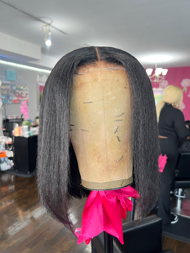 Closure Wig Customization