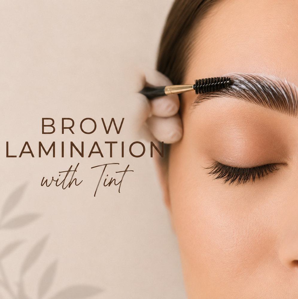 Brow Lamination with Tint at Beauty by Chelsea J Waxing • Lashes • Brows • Permanent Jewelry in Riverside, CA