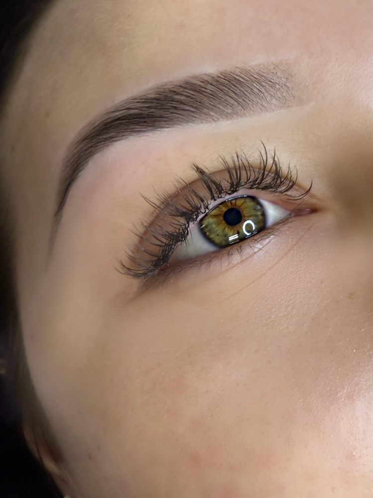 Brow Lamination with Tint