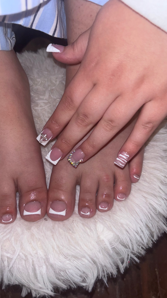 Mani/Pedi at NailsByAprel in Saltillo, MS