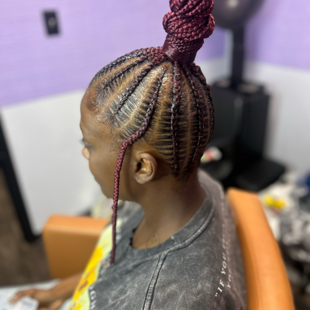 Large Braided Ponytail at HairSymphony in Knoxville, TN