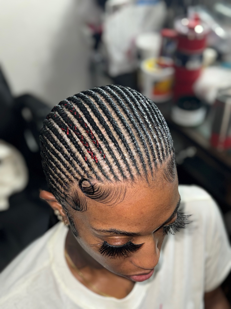 Extra Small Straight Backs at Anointed Hands Braids By Ty in Mesquite, TX
