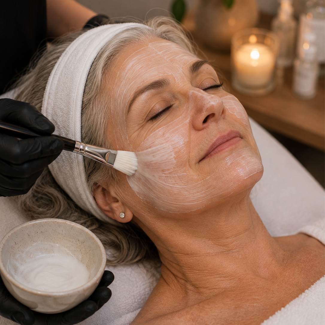 Relaxation Facial w/ Dermaplane at Heidi Clanton in Queen Creek, AZ