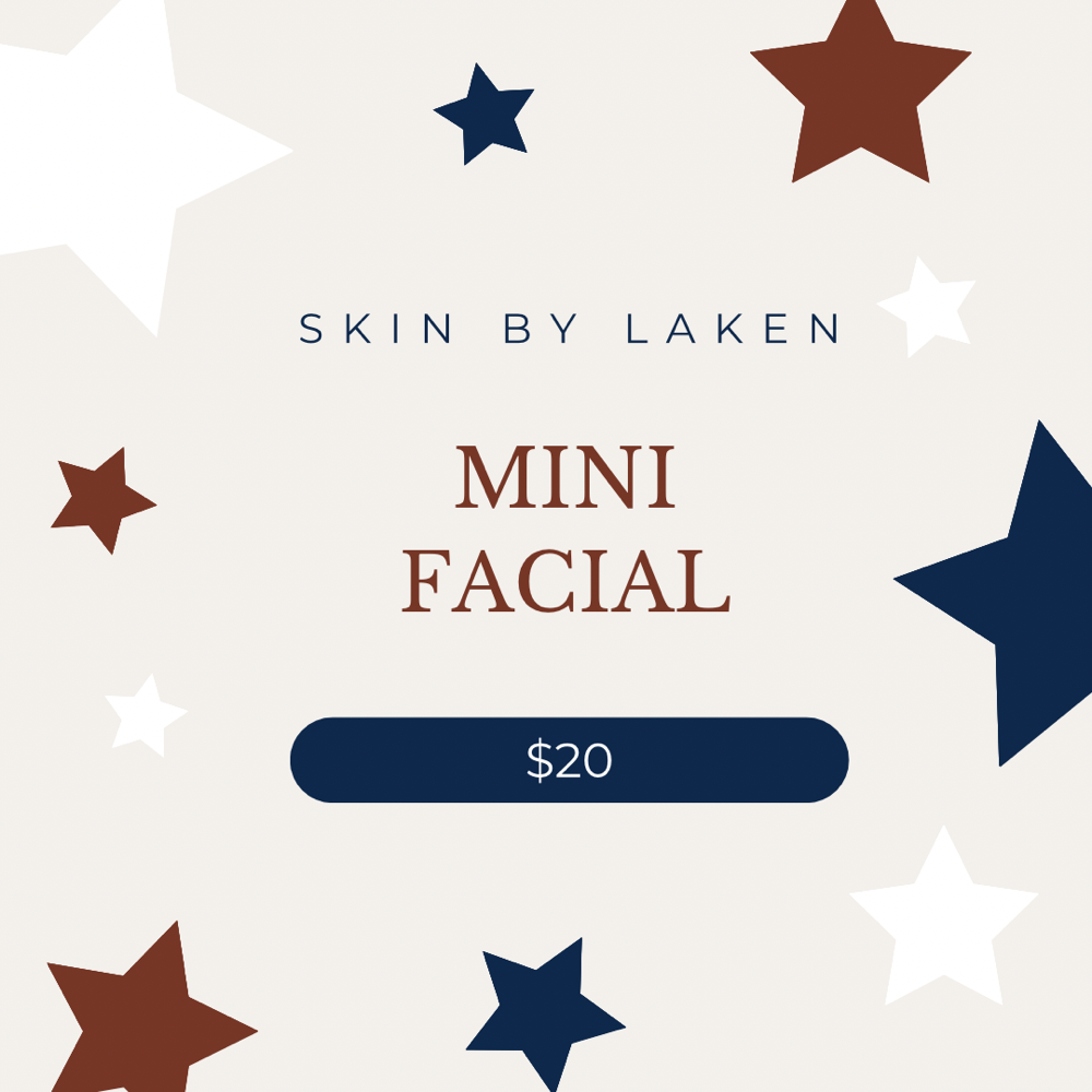 Mini Facial 🇺🇸✨
