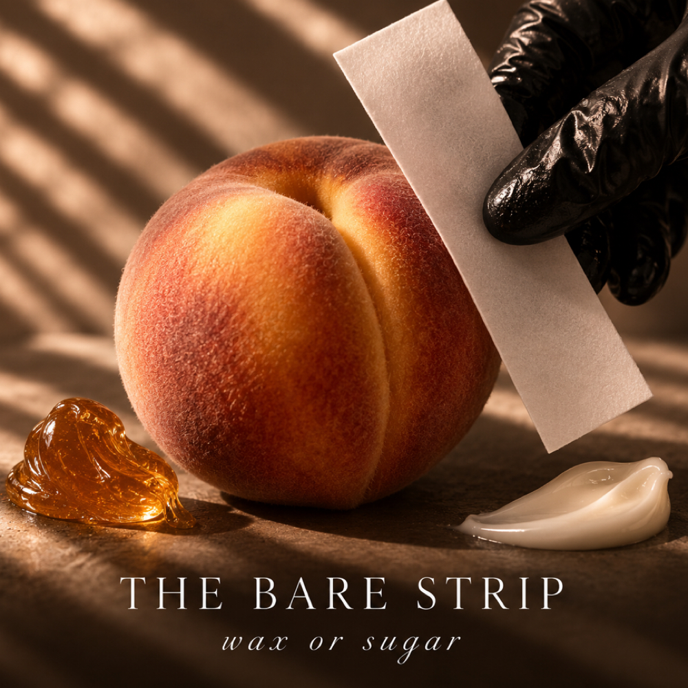 The Bare Strip Butt Strip at Bare Karessence in Santa Clara, CA