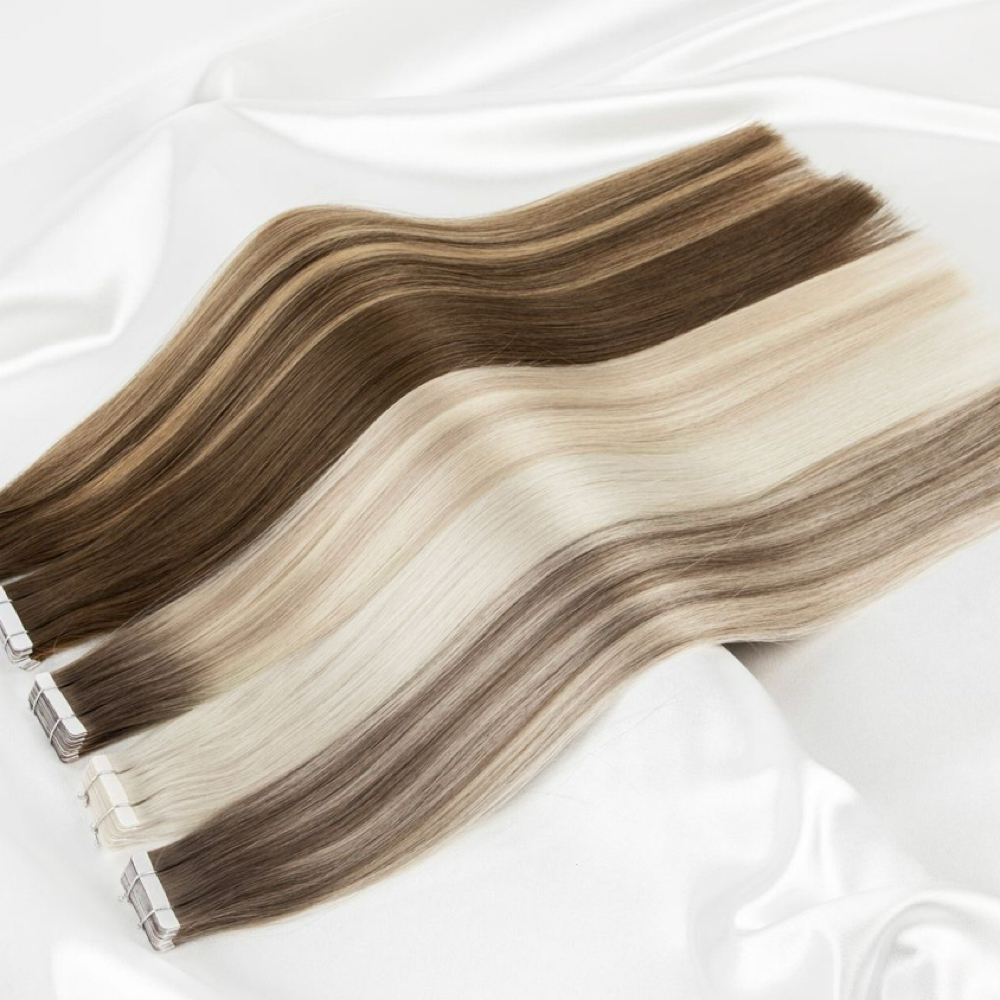 Tape In - Initial Install at Marilyn Kirsty Beauty in Green Valley, AZ