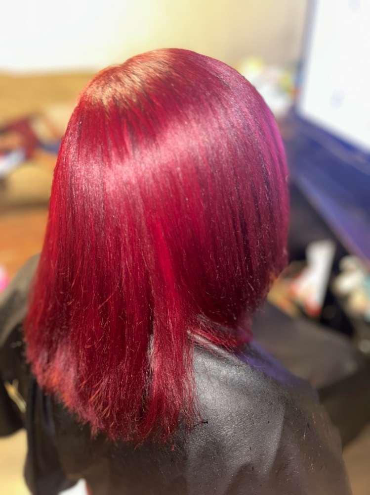 Silk Press at Tamed by Tamika in Charleston, SC