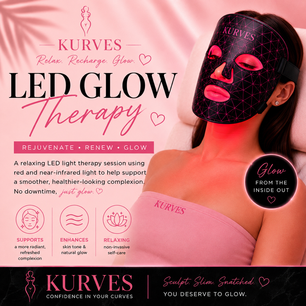 LED Glow Therapy at Kurves Aesthetics in Rogers, AR