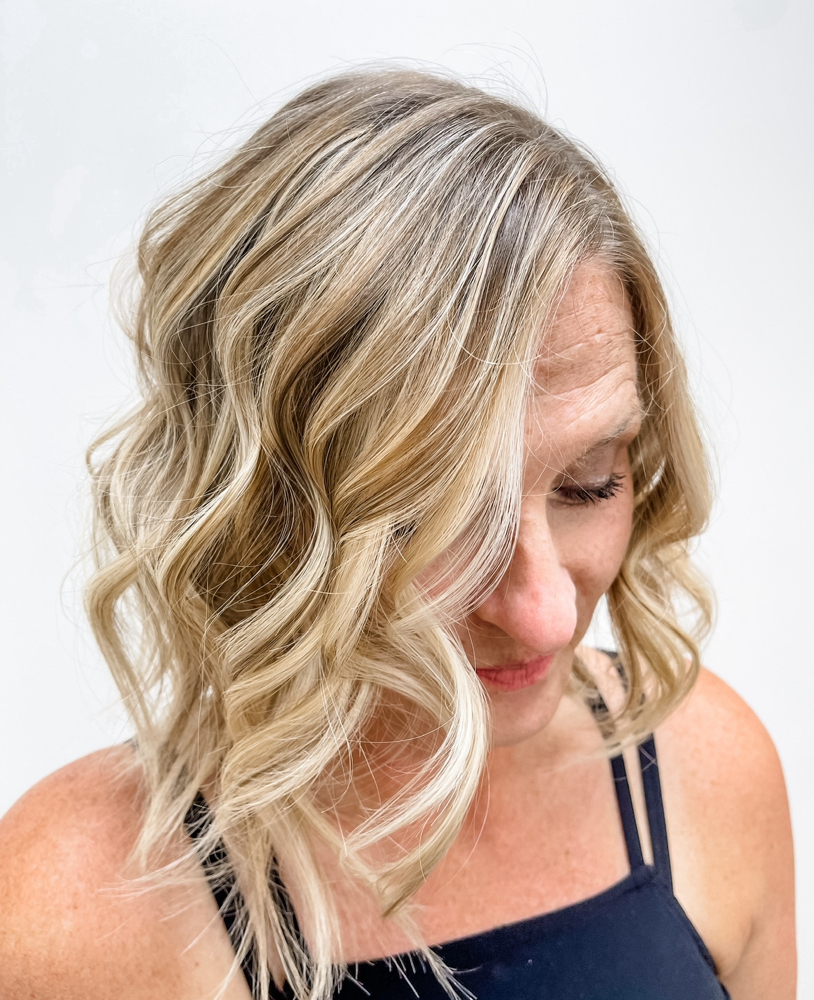 Partial Highlight + Gloss + Haircut