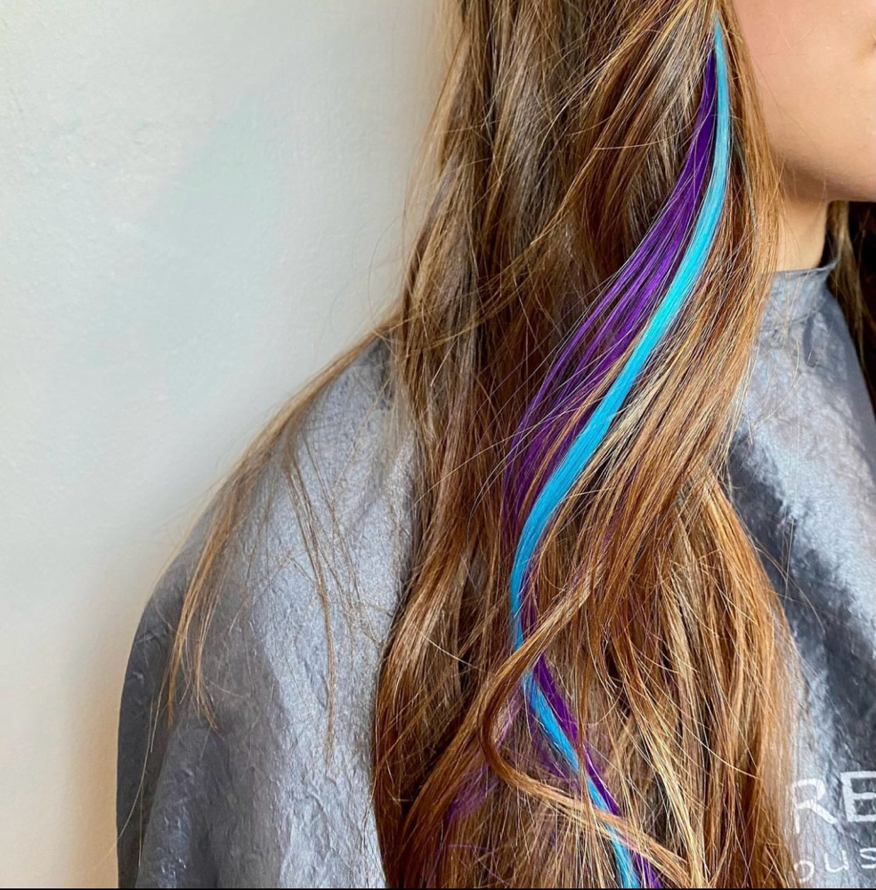 Hair tinsel | Colorful Pieces