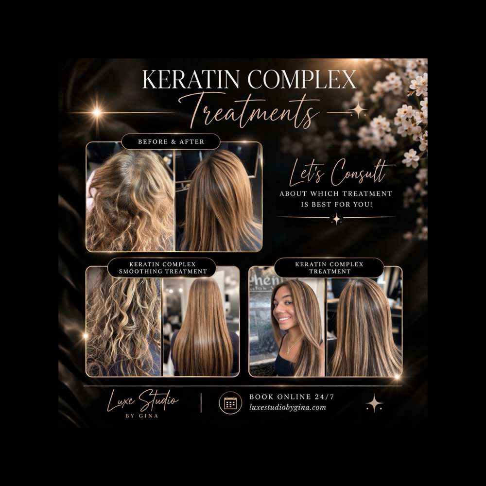 Keratin Complex Smoothing Systems at Luxe Studio By Gina in Moorestown, NJ