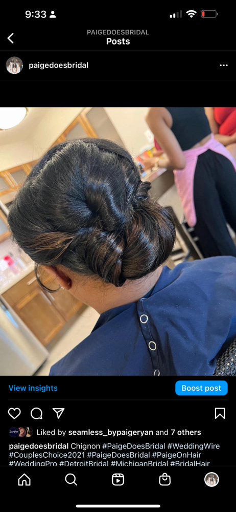 Formal Updo (STYLE ONLY)