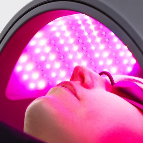 L.E.D. light theray at SkinXKristin in Southlake, TX