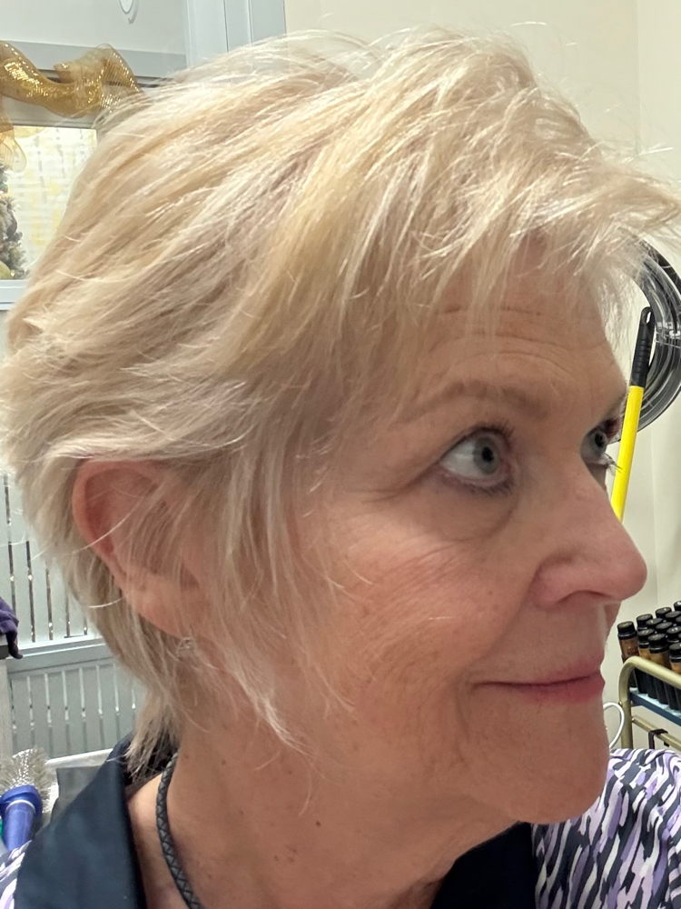 Re-touch Blow Dry And Cut Medium