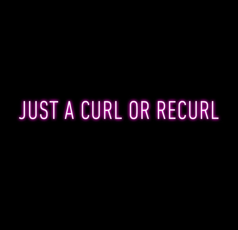 JUST A CURL OR RECURL 💕