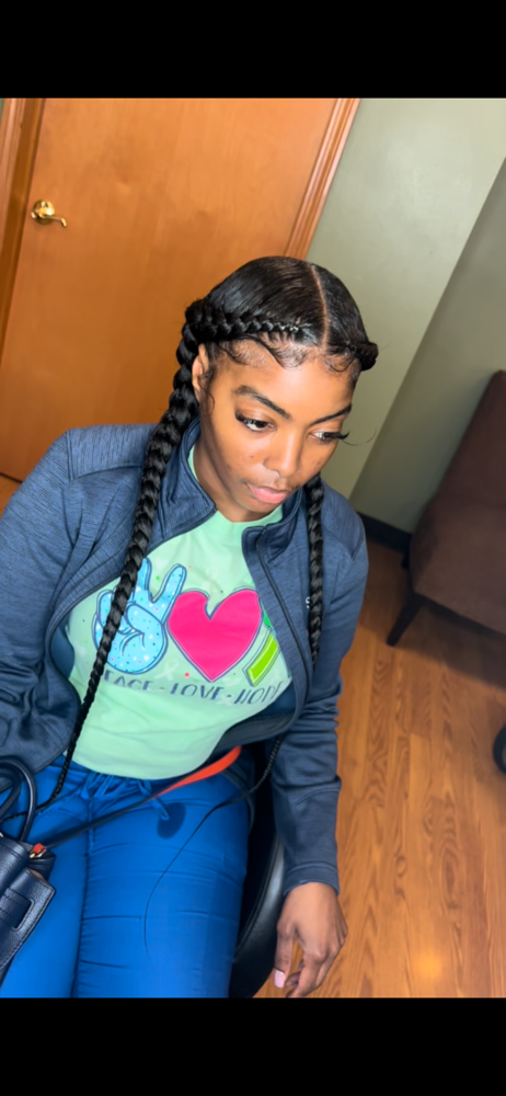 2 Indian Braids