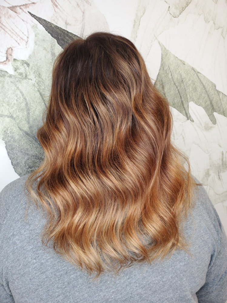 Ombre Hair Coloring