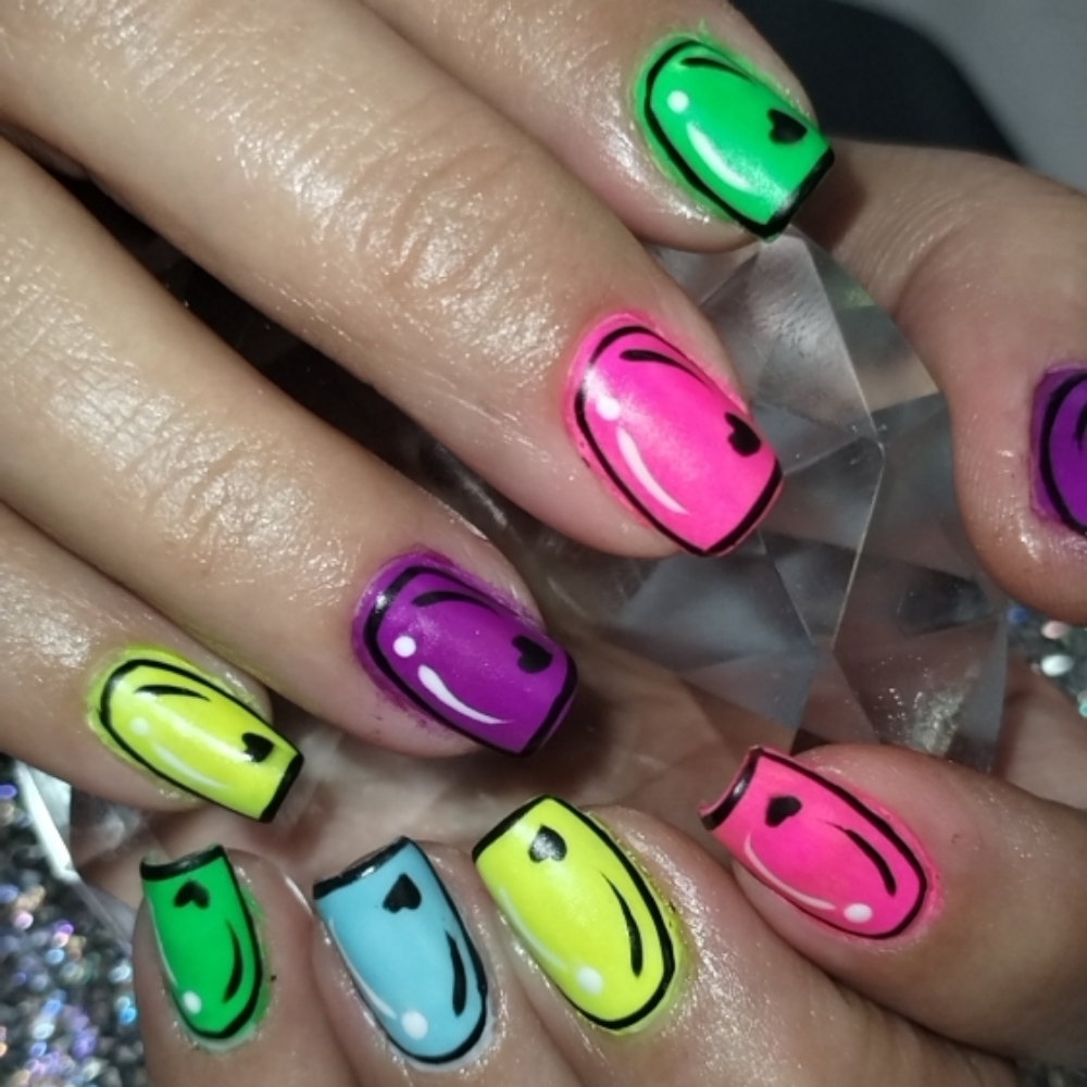 Gel Manicure With Art at King of Tips in Phoenix, AZ