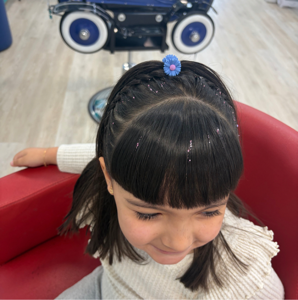 Cut Hair Bangs at Luana VIP Studio in Winter Haven, FL