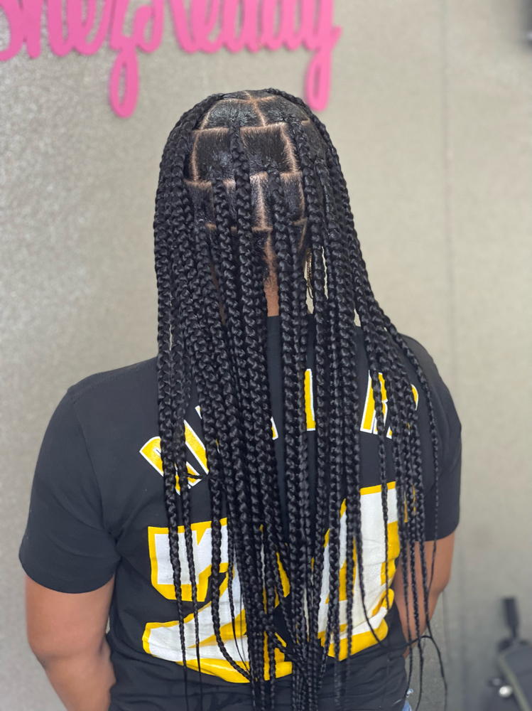 Large Knotless Boxbraids