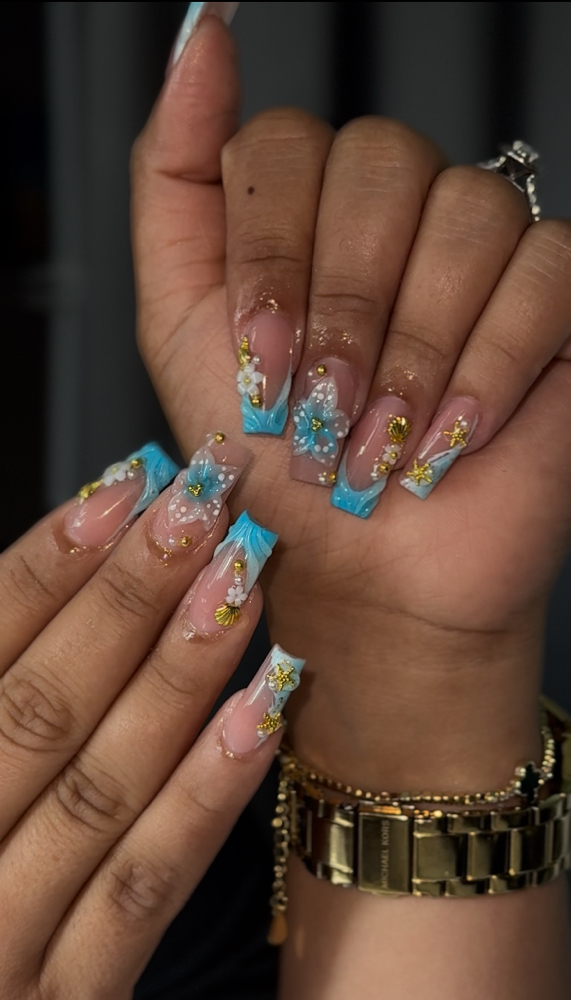 Medium Full set at MG Nail Studio in Deltona, FL