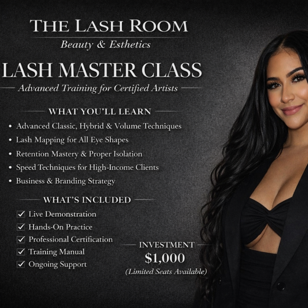 Lash Master Class Training at The Lashroom Beauty & Esthetics in New York, NY