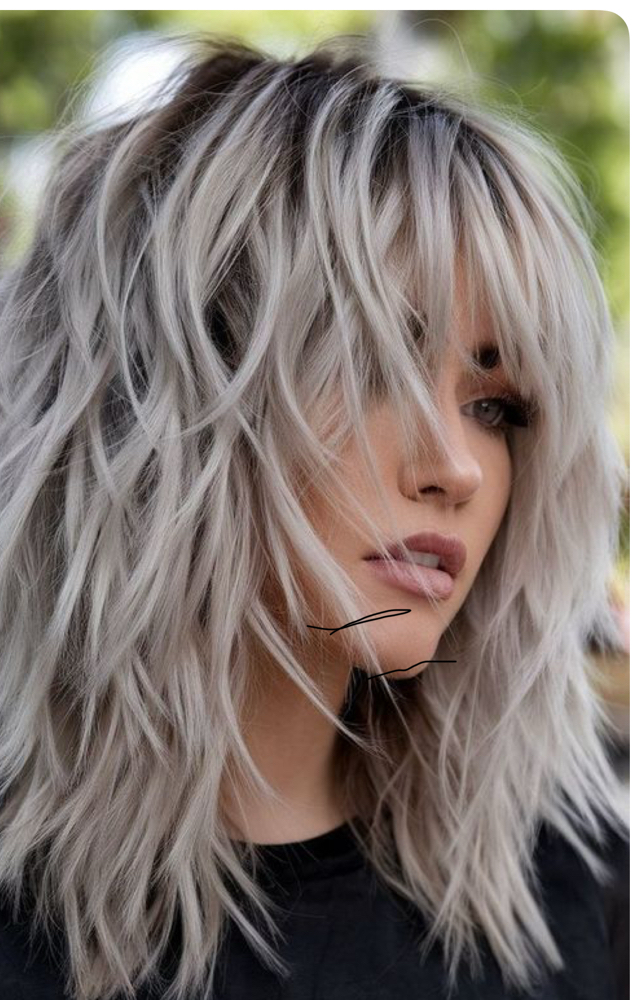 Women’s haircut at Michelle Allen @ The Hidden Chair in Meridian, ID
